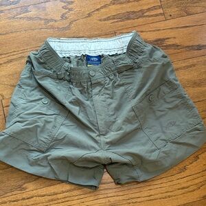 AFTCO Women's Olive Cargo Shorts